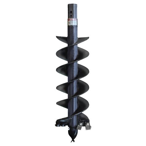 skid steer with auger bit|2 inch diameter auger bit.